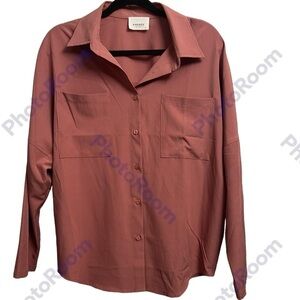 Andree by Unit Coral/Pink Top Small but runs Oversized